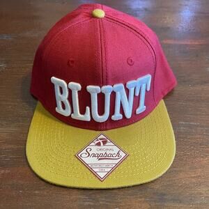 Cannabis Weed Blunt Stoner Snapback Hat Cap Adjustable Fire it Up